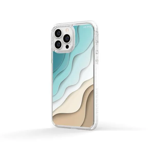 iPhone Case - Abstract Blue Sea And Beach