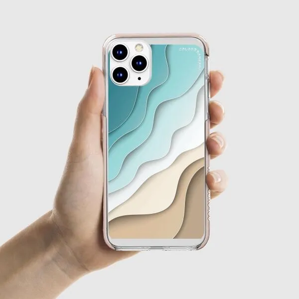 iPhone Case - Abstract Blue Sea And Beach