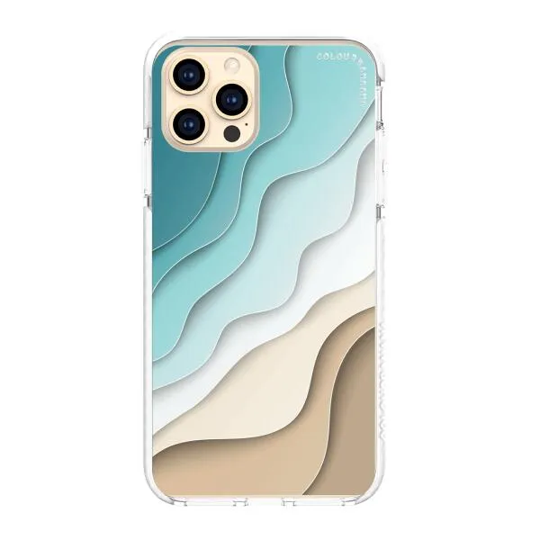 iPhone Case - Abstract Blue Sea And Beach