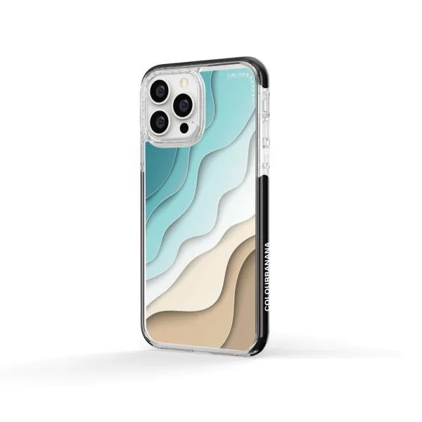 iPhone Case - Abstract Blue Sea And Beach