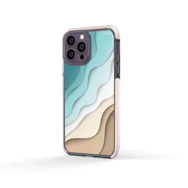 iPhone Case - Abstract Blue Sea And Beach