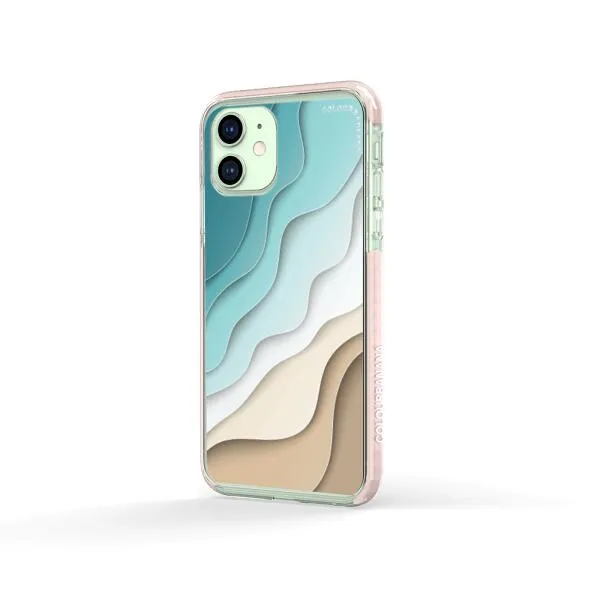 iPhone Case - Abstract Blue Sea And Beach