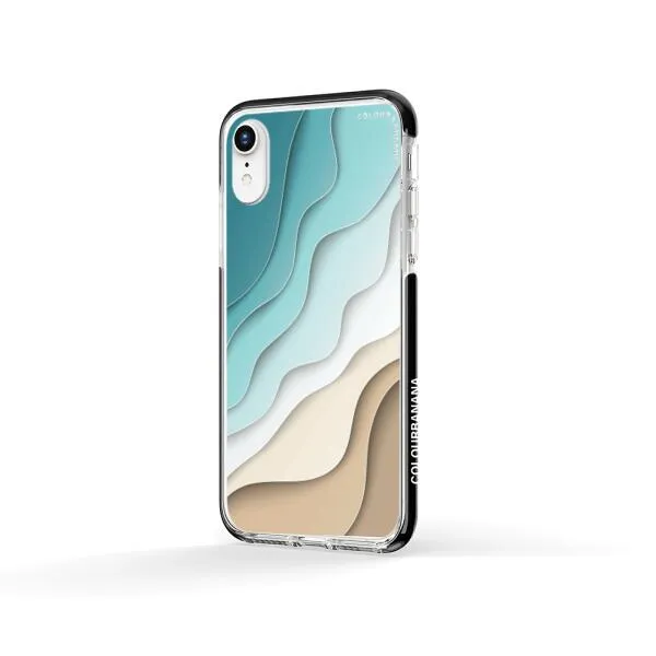 iPhone Case - Abstract Blue Sea And Beach