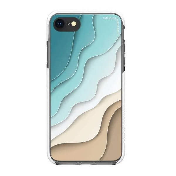 iPhone Case - Abstract Blue Sea And Beach