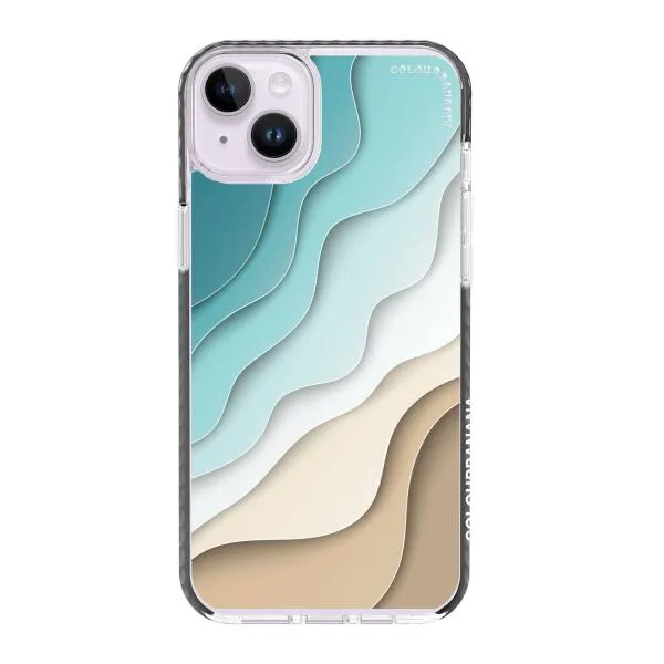 iPhone Case - Abstract Blue Sea And Beach