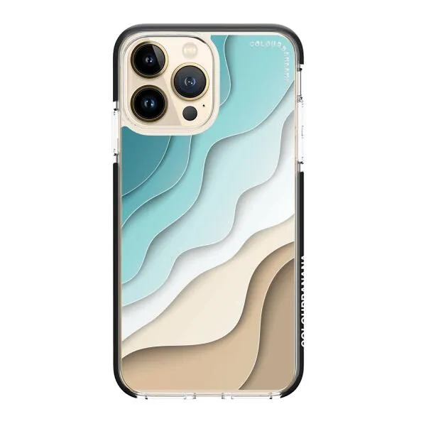 iPhone Case - Abstract Blue Sea And Beach