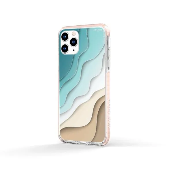 iPhone Case - Abstract Blue Sea And Beach