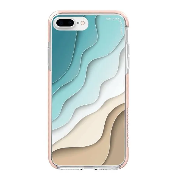iPhone Case - Abstract Blue Sea And Beach