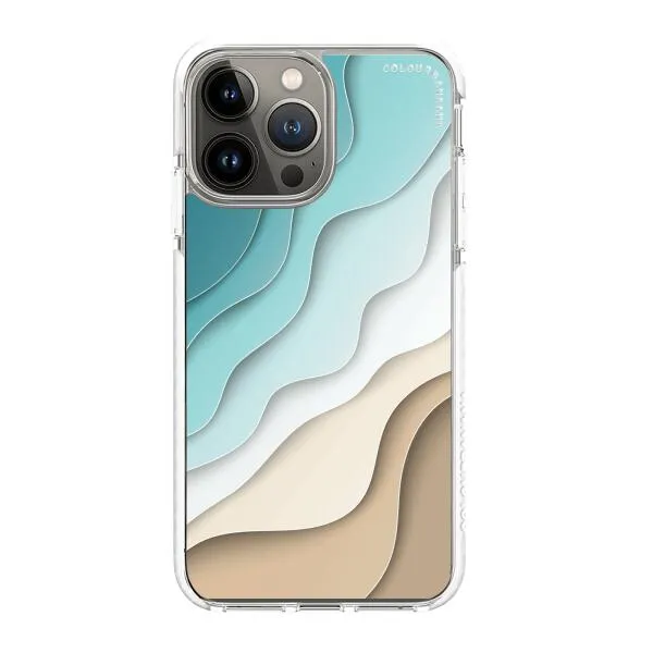 iPhone Case - Abstract Blue Sea And Beach
