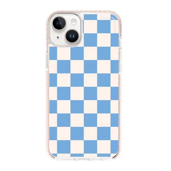 iPhone Case - Cyan Checkered