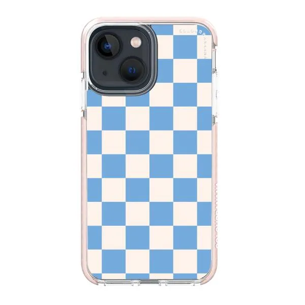iPhone Case - Cyan Checkered