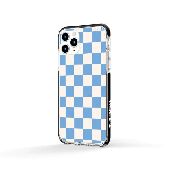 iPhone Case - Cyan Checkered