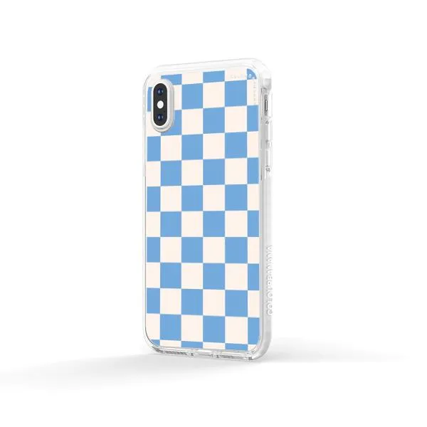 iPhone Case - Cyan Checkered