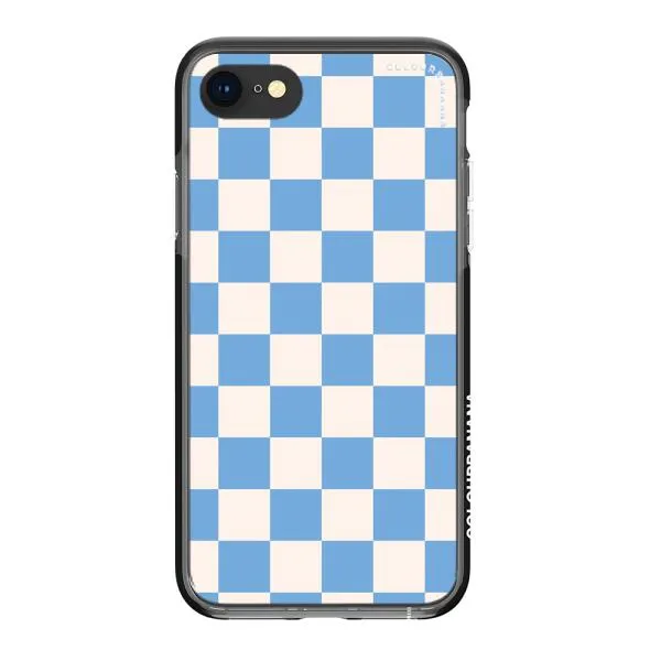 iPhone Case - Cyan Checkered