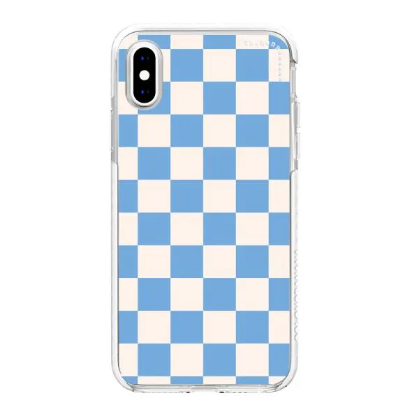 iPhone Case - Cyan Checkered