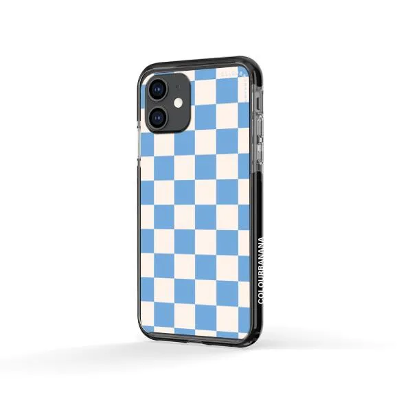iPhone Case - Cyan Checkered