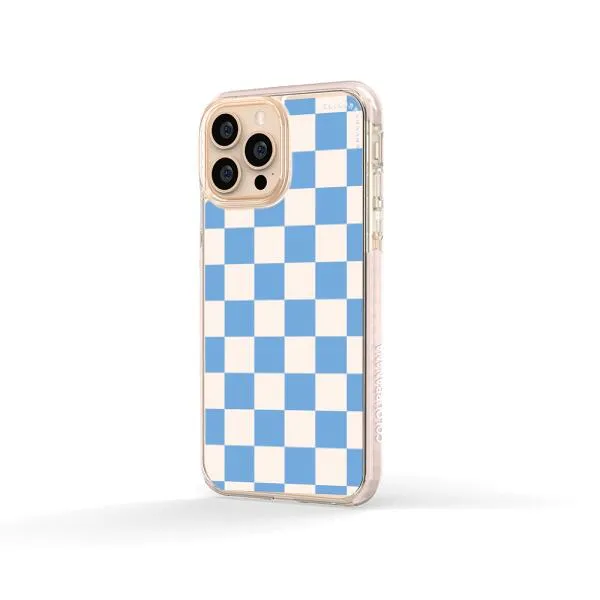 iPhone Case - Cyan Checkered