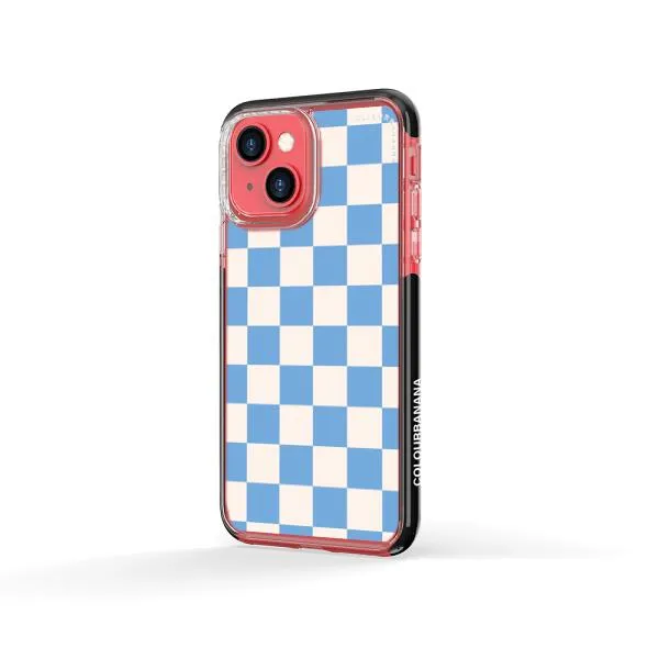iPhone Case - Cyan Checkered