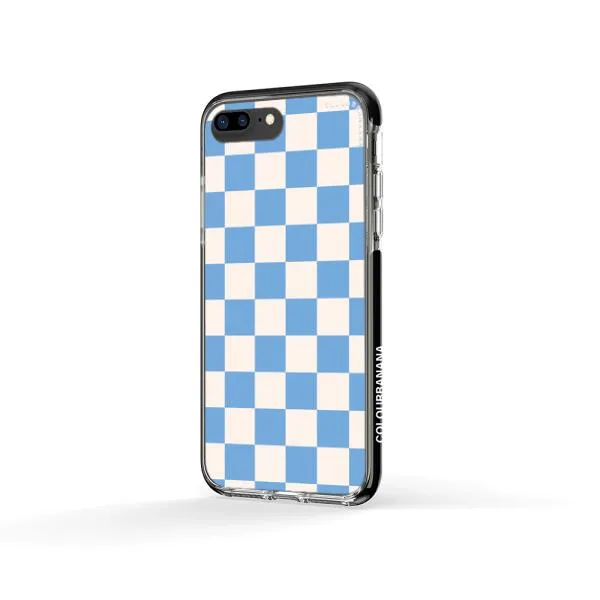 iPhone Case - Cyan Checkered