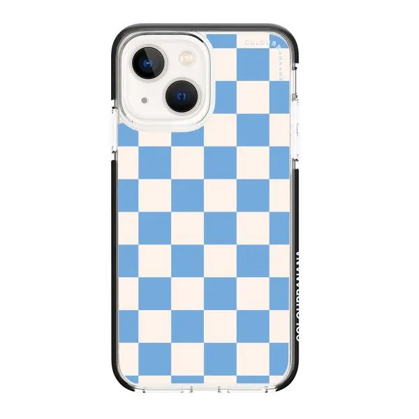 iPhone Case - Cyan Checkered