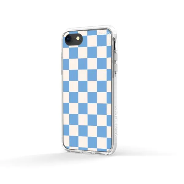 iPhone Case - Cyan Checkered