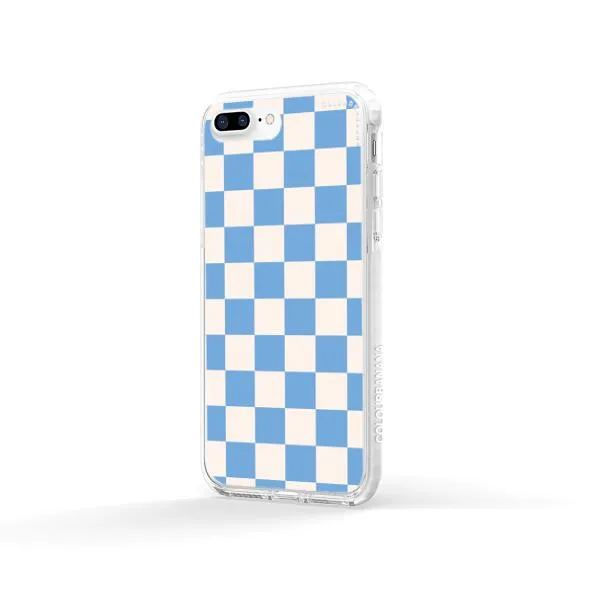 iPhone Case - Cyan Checkered