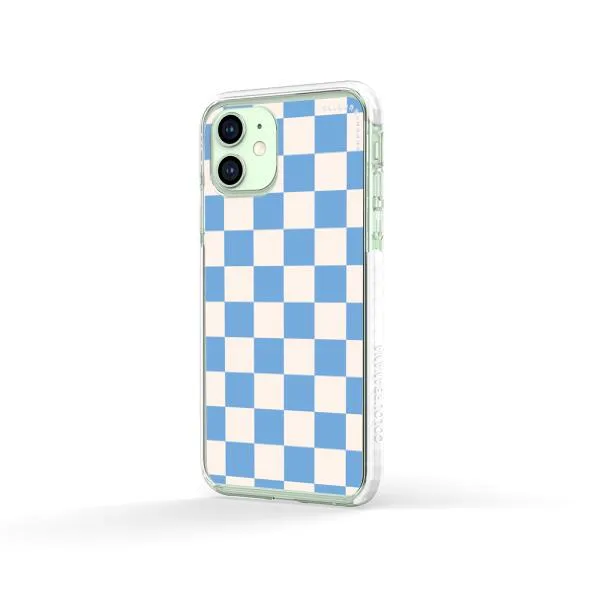 iPhone Case - Cyan Checkered