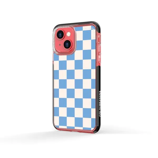 iPhone Case - Cyan Checkered