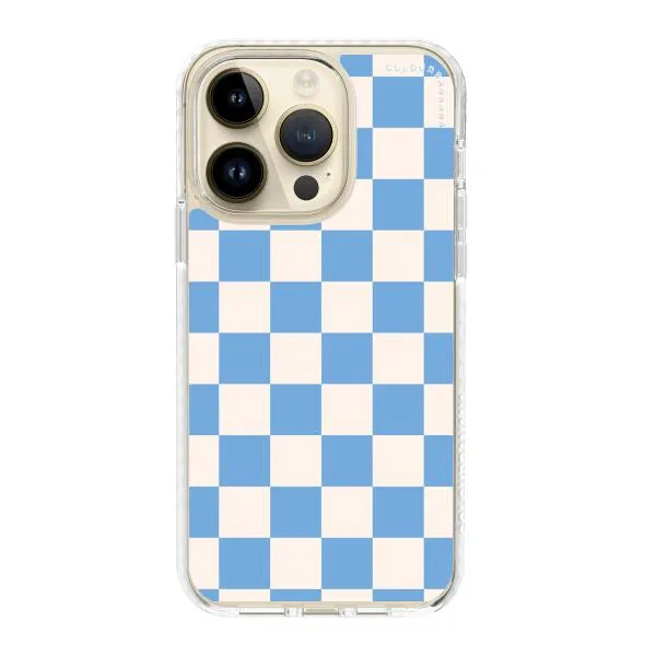 iPhone Case - Cyan Checkered