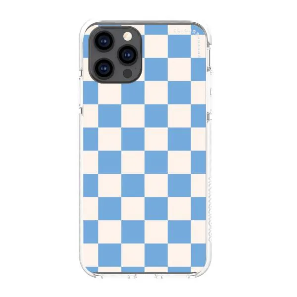 iPhone Case - Cyan Checkered