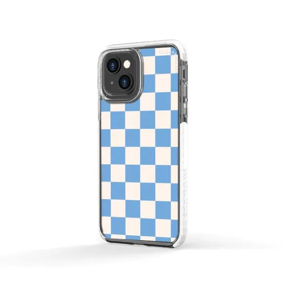 iPhone Case - Cyan Checkered