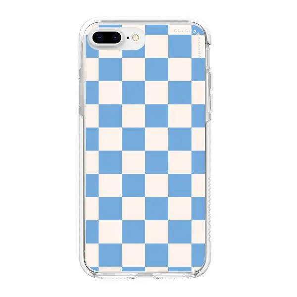 iPhone Case - Cyan Checkered
