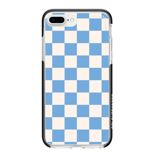 iPhone Case - Cyan Checkered