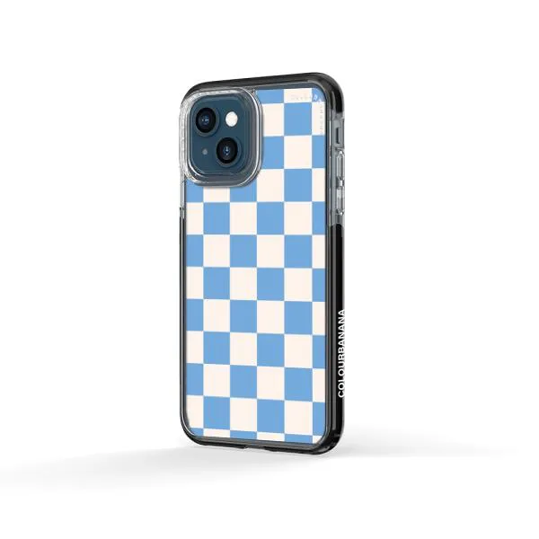 iPhone Case - Cyan Checkered