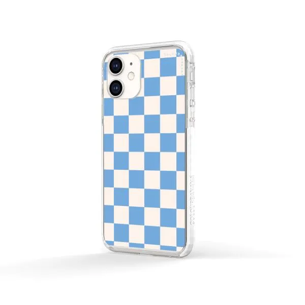 iPhone Case - Cyan Checkered