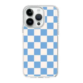 iPhone Case - Cyan Checkered