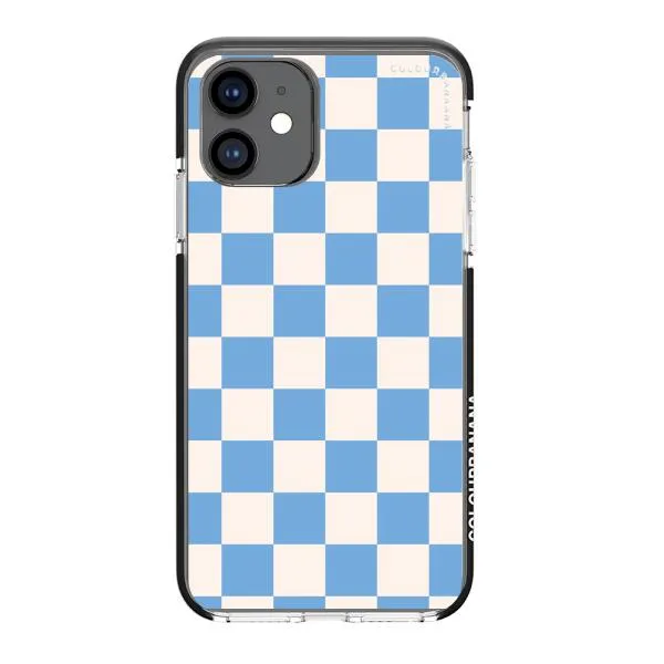 iPhone Case - Cyan Checkered