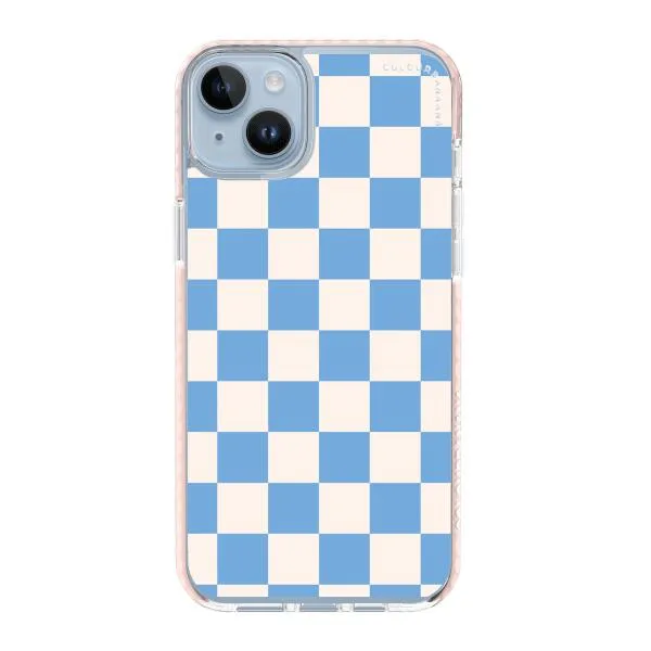 iPhone Case - Cyan Checkered