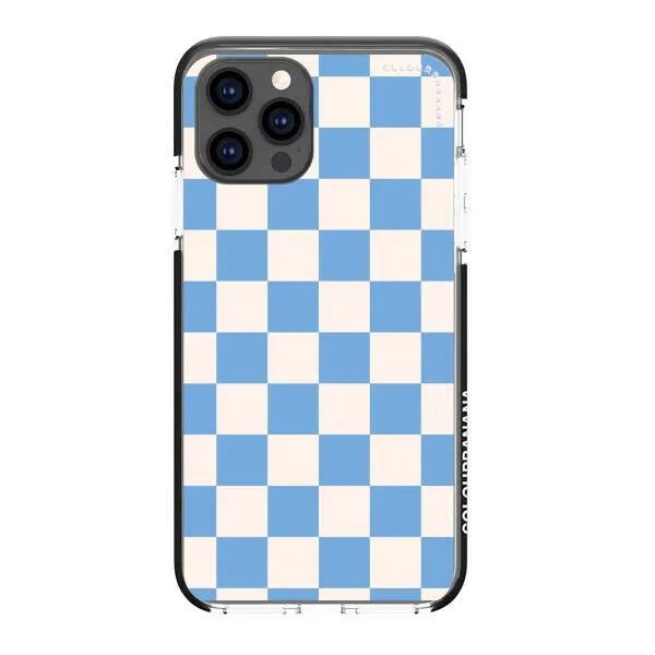 iPhone Case - Cyan Checkered