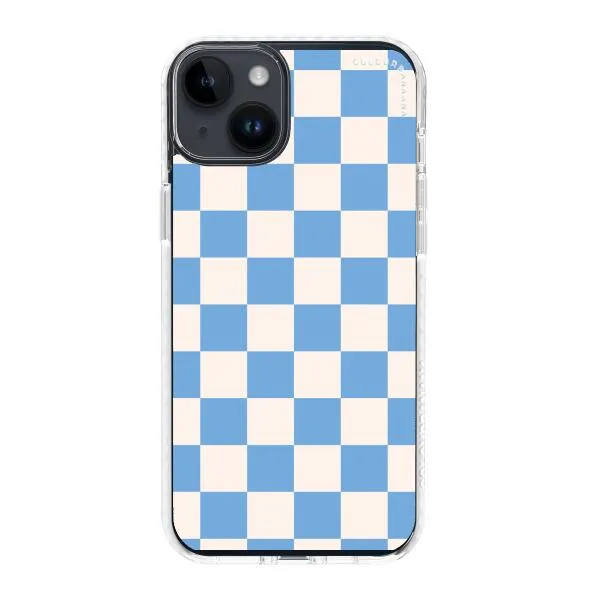 iPhone Case - Cyan Checkered
