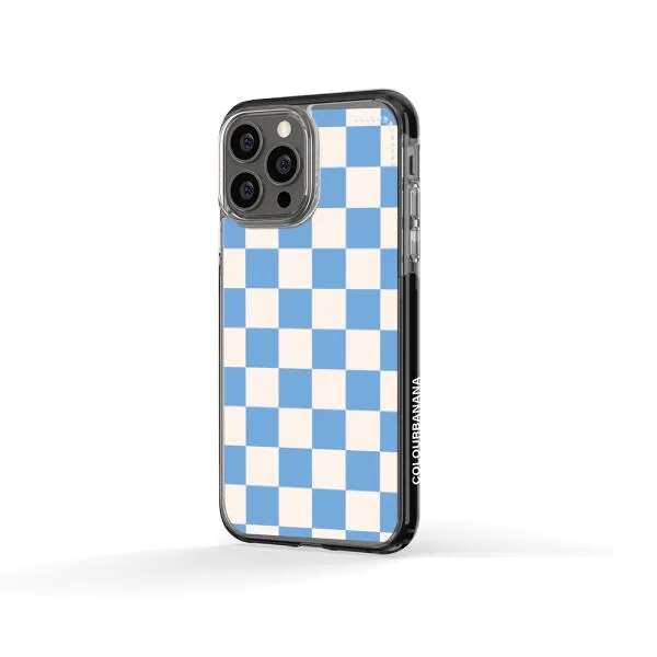 iPhone Case - Cyan Checkered