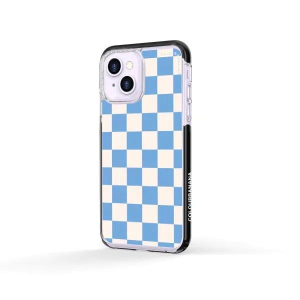 iPhone Case - Cyan Checkered