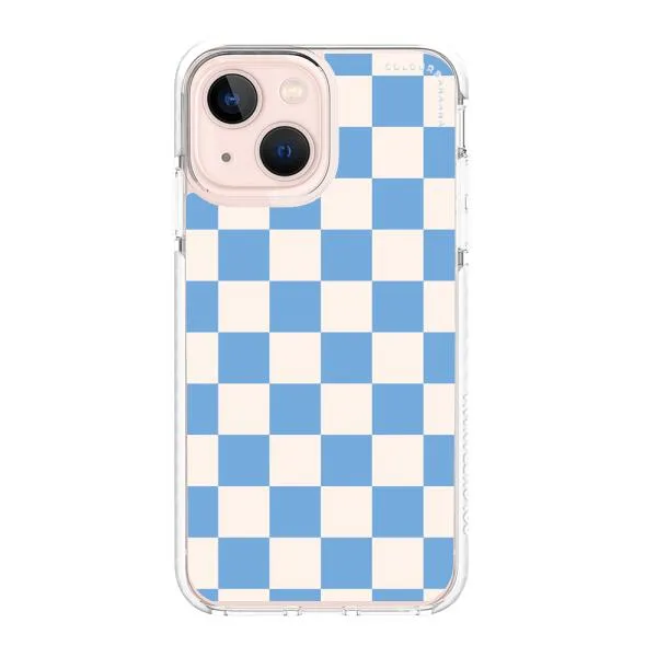 iPhone Case - Cyan Checkered