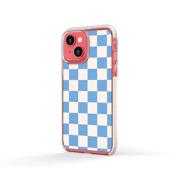 iPhone Case - Cyan Checkered
