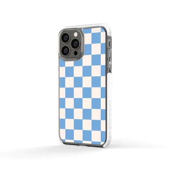iPhone Case - Cyan Checkered