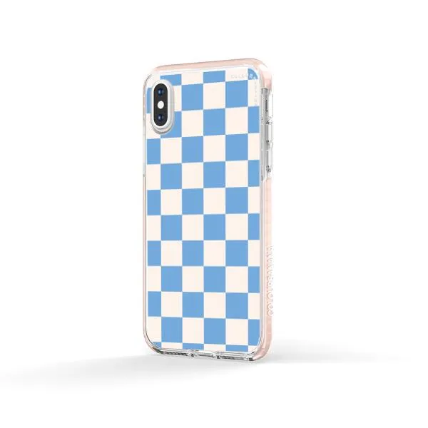 iPhone Case - Cyan Checkered
