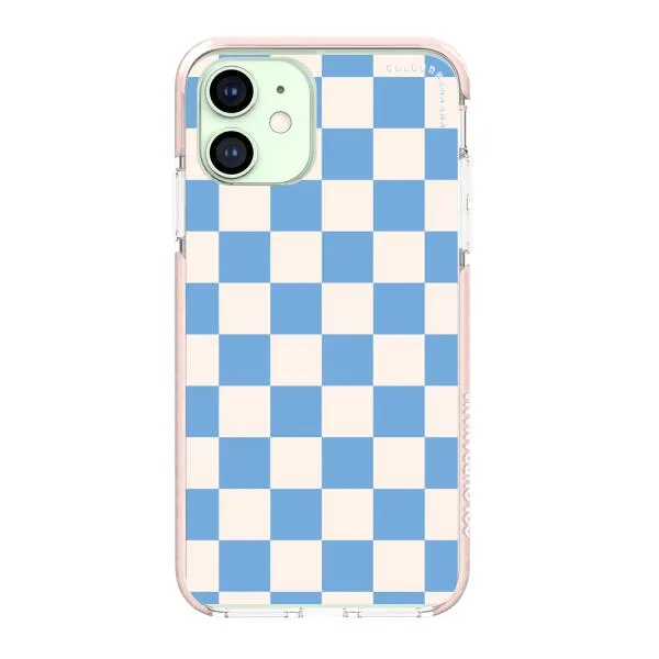 iPhone Case - Cyan Checkered