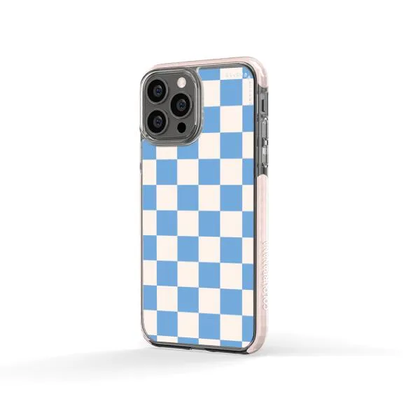 iPhone Case - Cyan Checkered