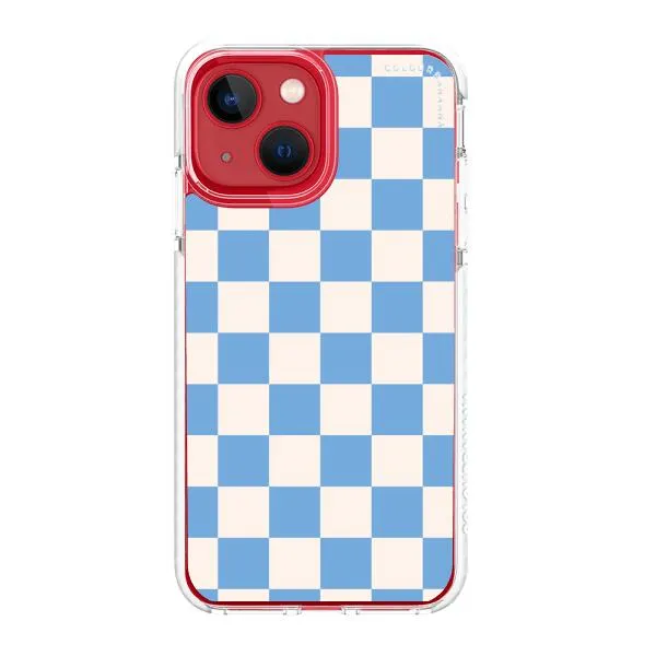 iPhone Case - Cyan Checkered