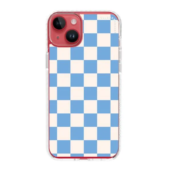 iPhone Case - Cyan Checkered